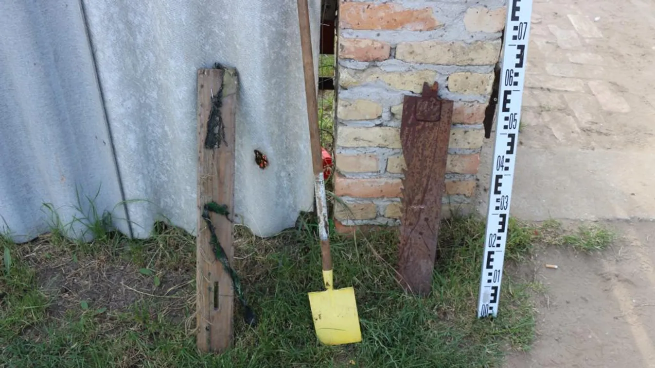 Bajai vérengzés: késsel és karóval támadtak rá egy fiatalra -fotók