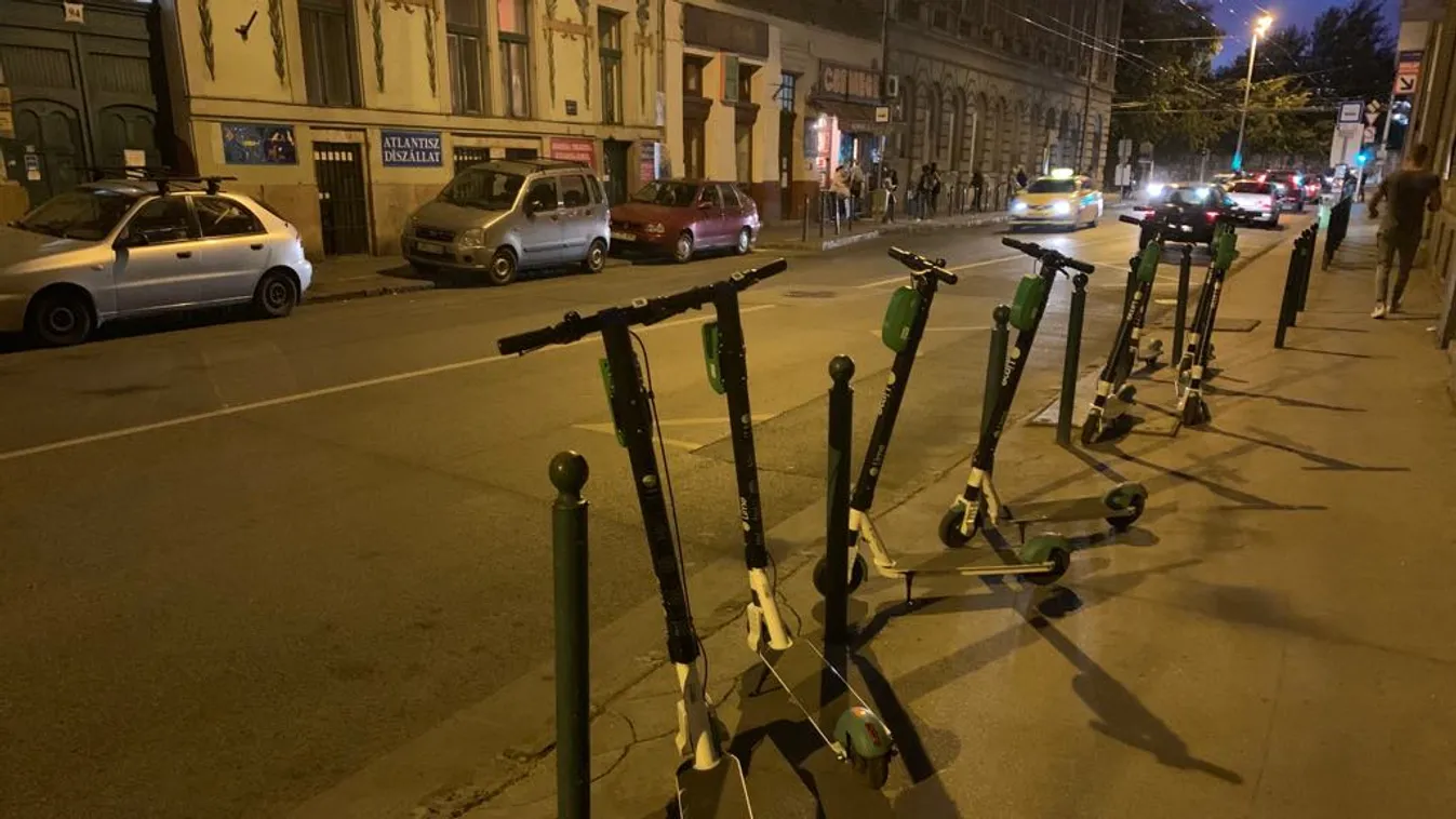 Pofátlan módon bosszantják a belvárosiakat a rollerrel közlekedők