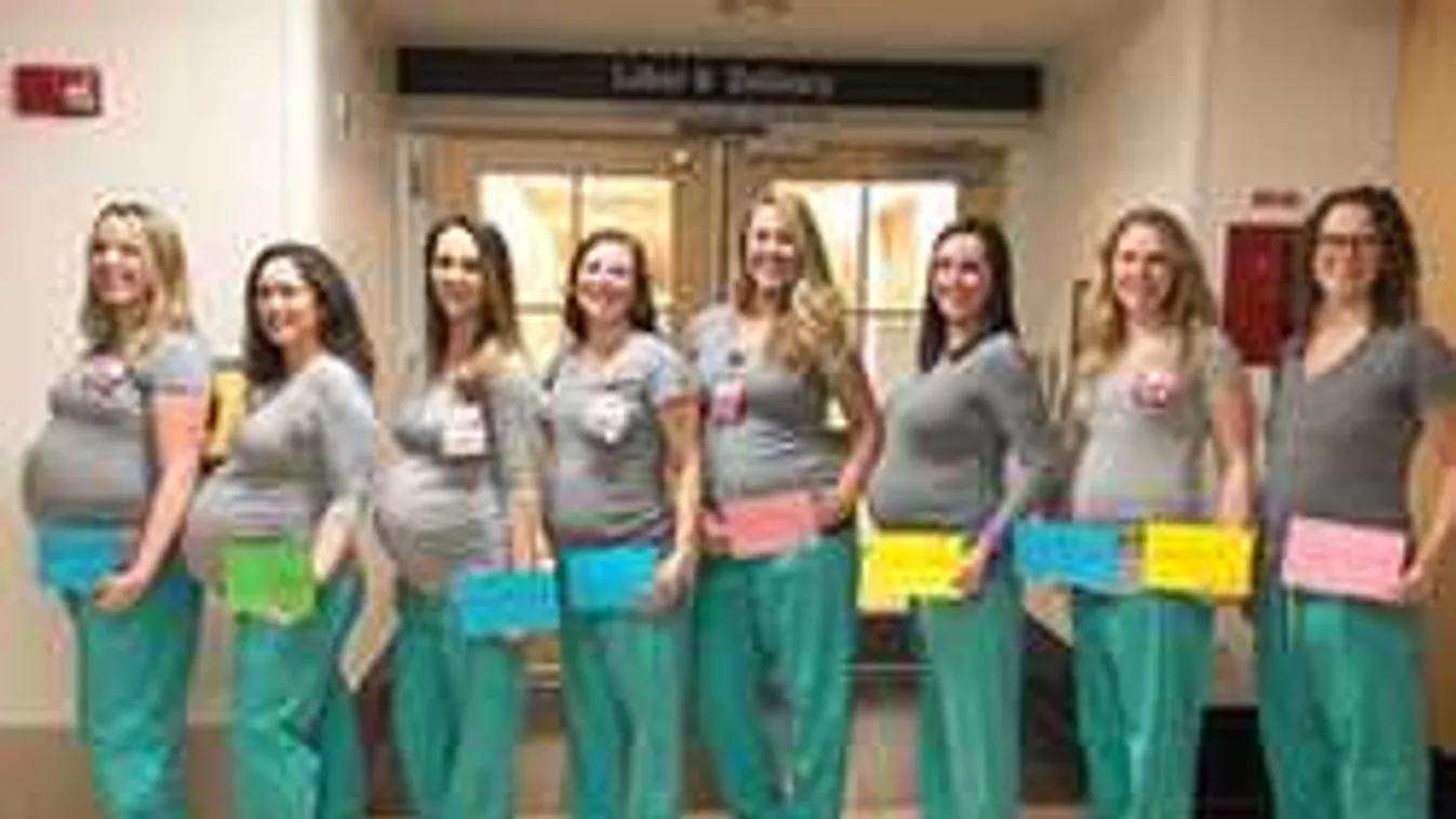 Ilyet még nem láttunk, érdekes bejelentést tettek a szülészeten dolgozó ápolónők