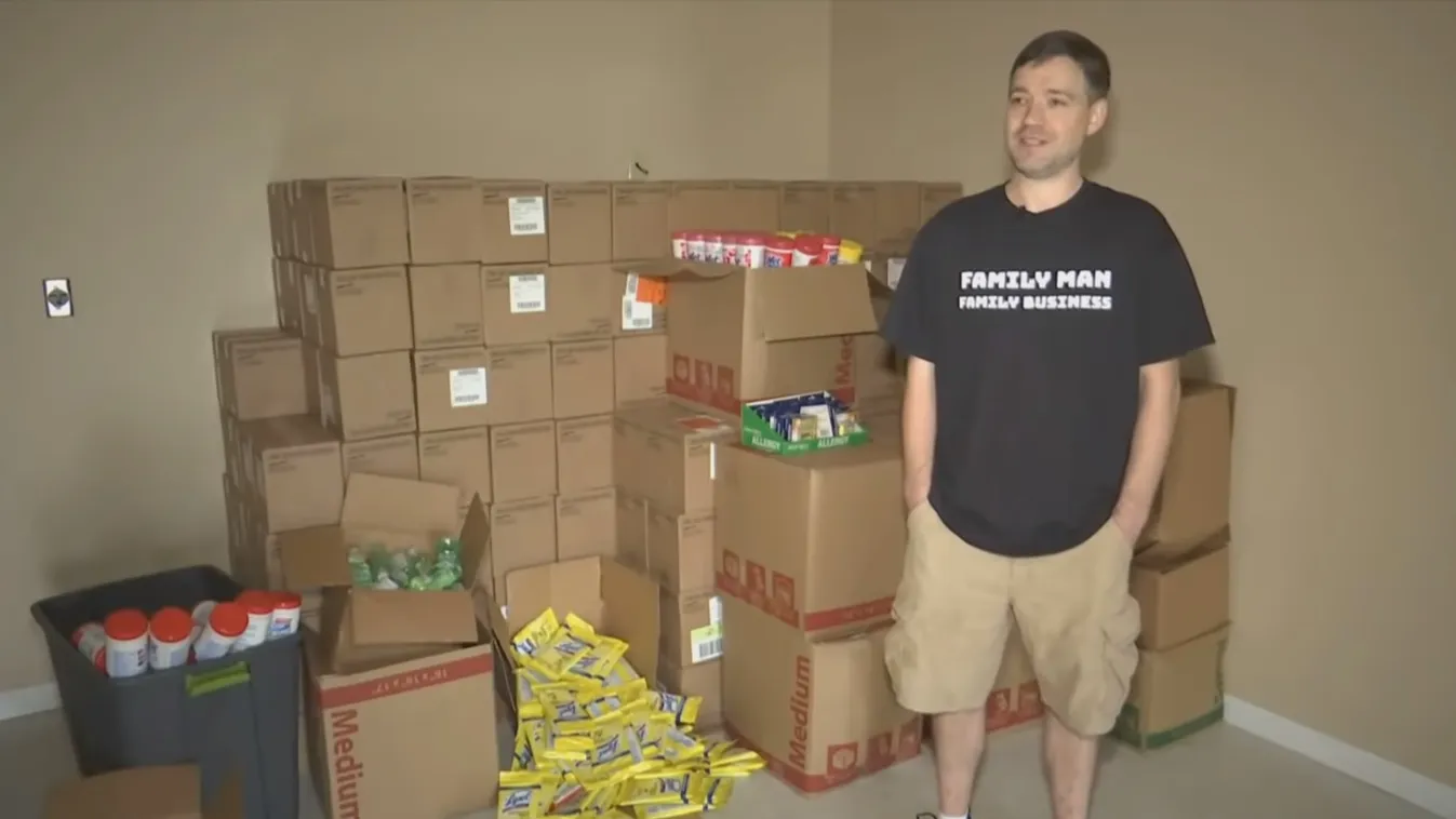 Nyomozás indul a férfi ellen, aki felvásárolt 18 ezer kézfertőtlenítőt