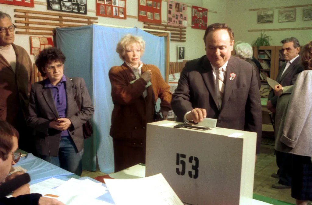 Torgyán József, az FKGP képviselője, 1998 és 2001 között földművelésügyi és vidékfejlesztési miniszter. MTI Fotó: Kerekes Tamás