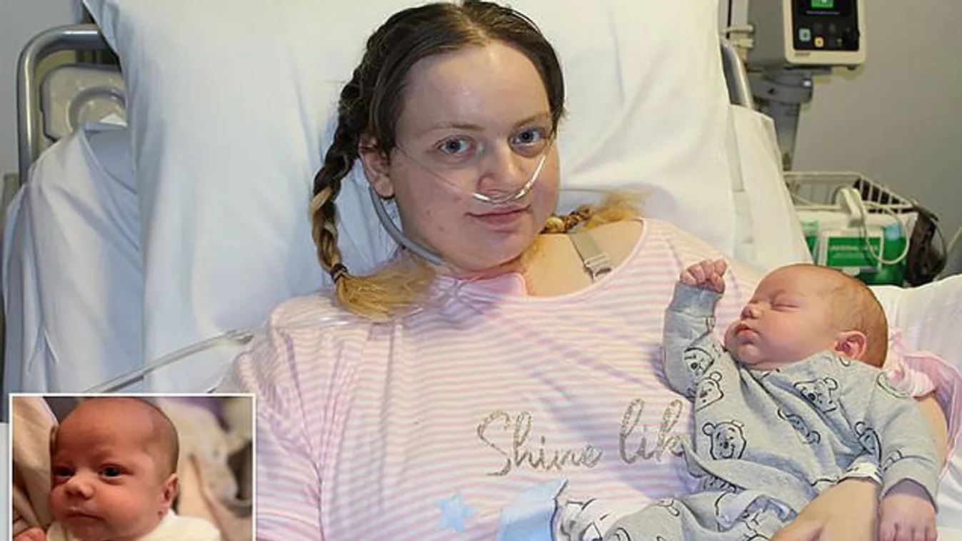 Az életéért küzd a 20 éves édesanya, miután világra hozta kisfiát