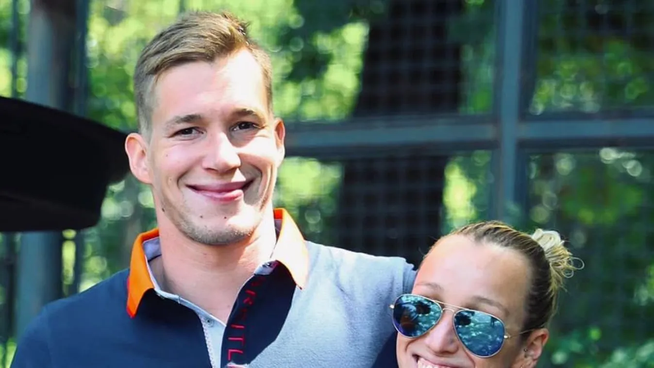 A magyar pólósztár a párjával ünnepelte az Eb-aranyat