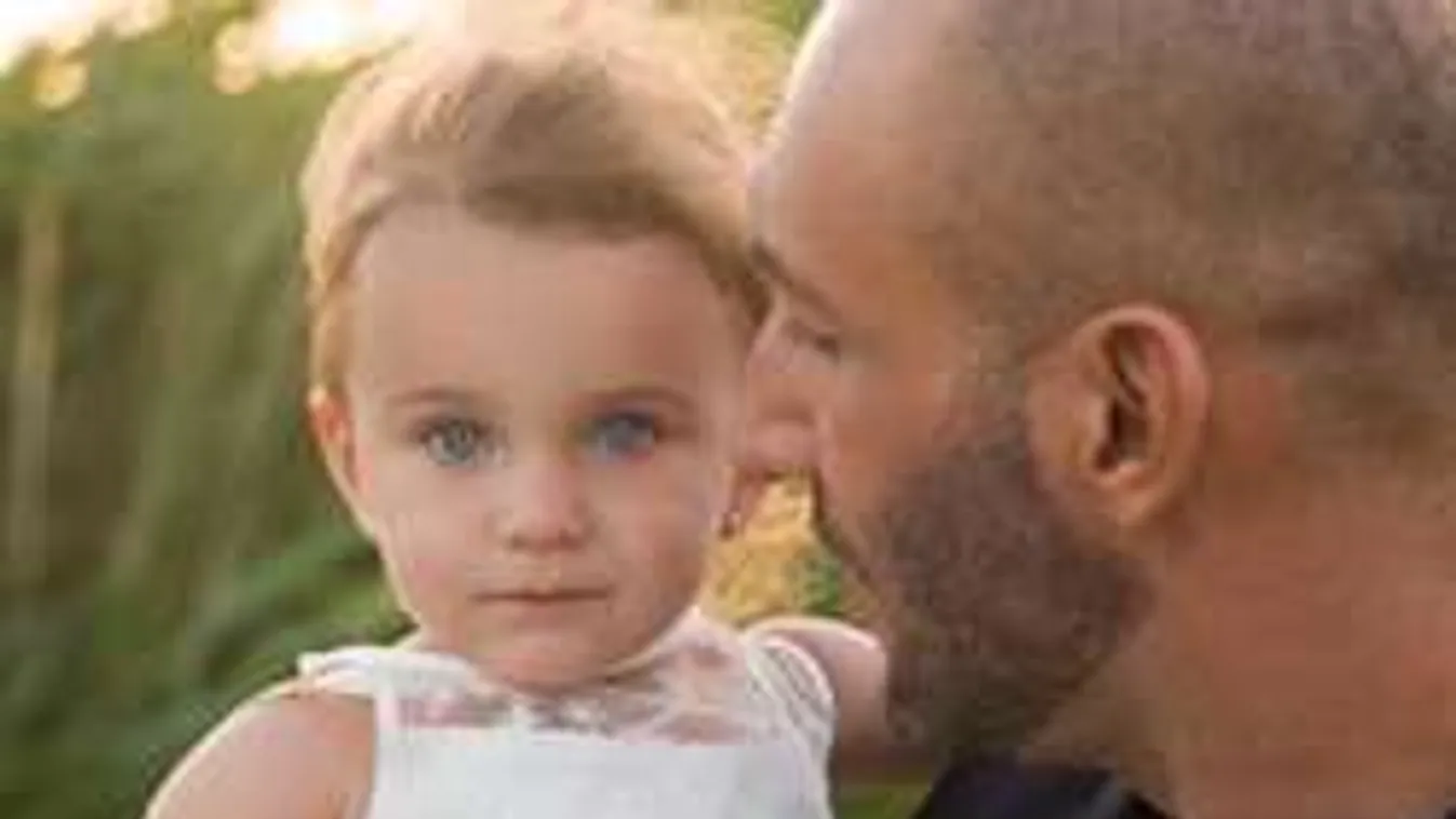 Berki Krisztián kislánya Amerikában is irtó cuki