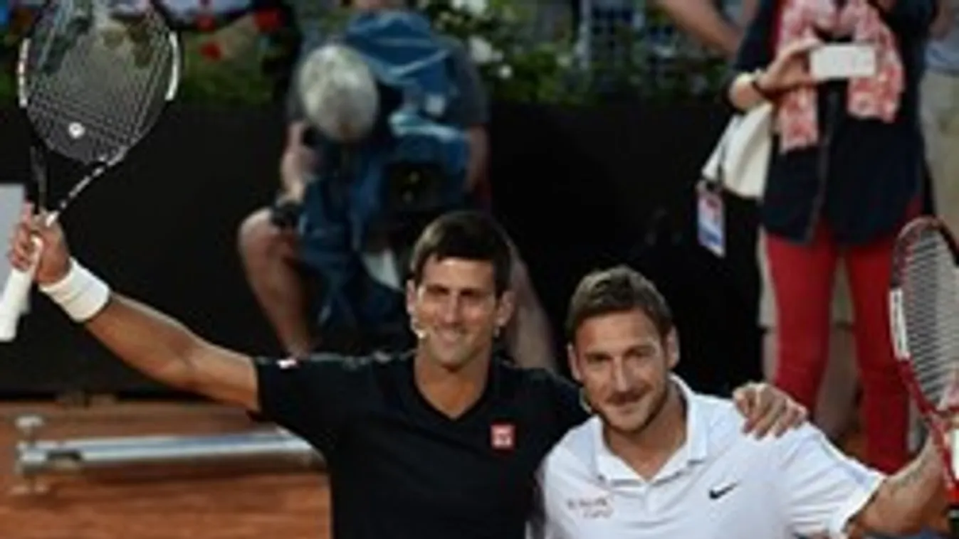 "Tennis with Stars" charity tournament in Rome
