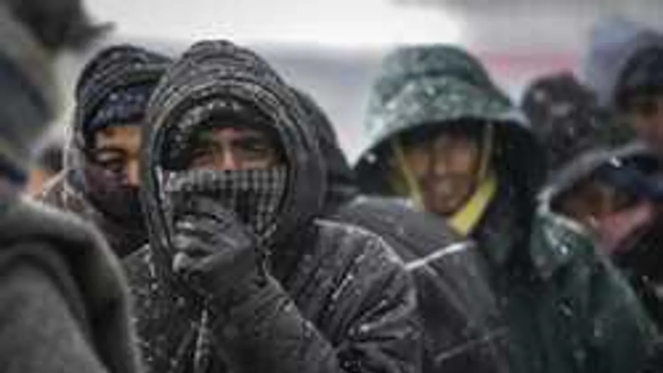 Halálra fagynak a migránsok