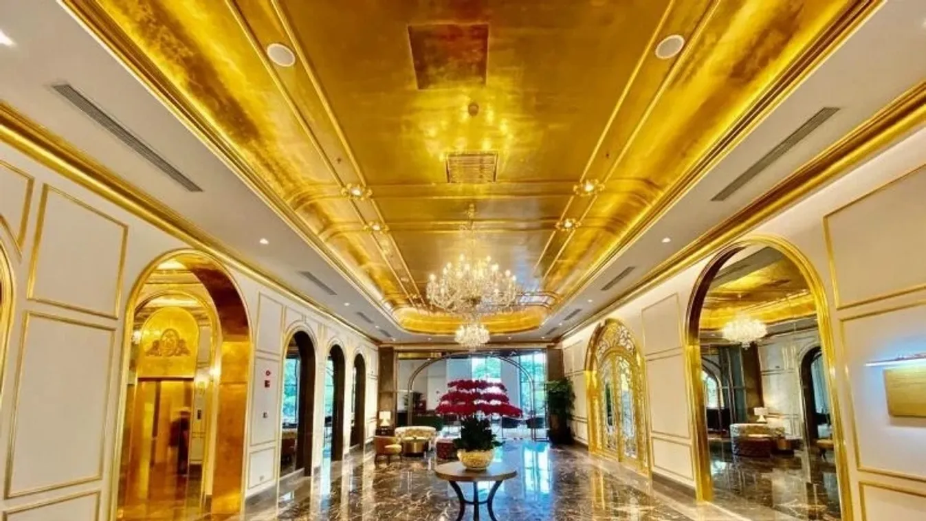 Ezt is meglett: Íme a világ első arany szállodája