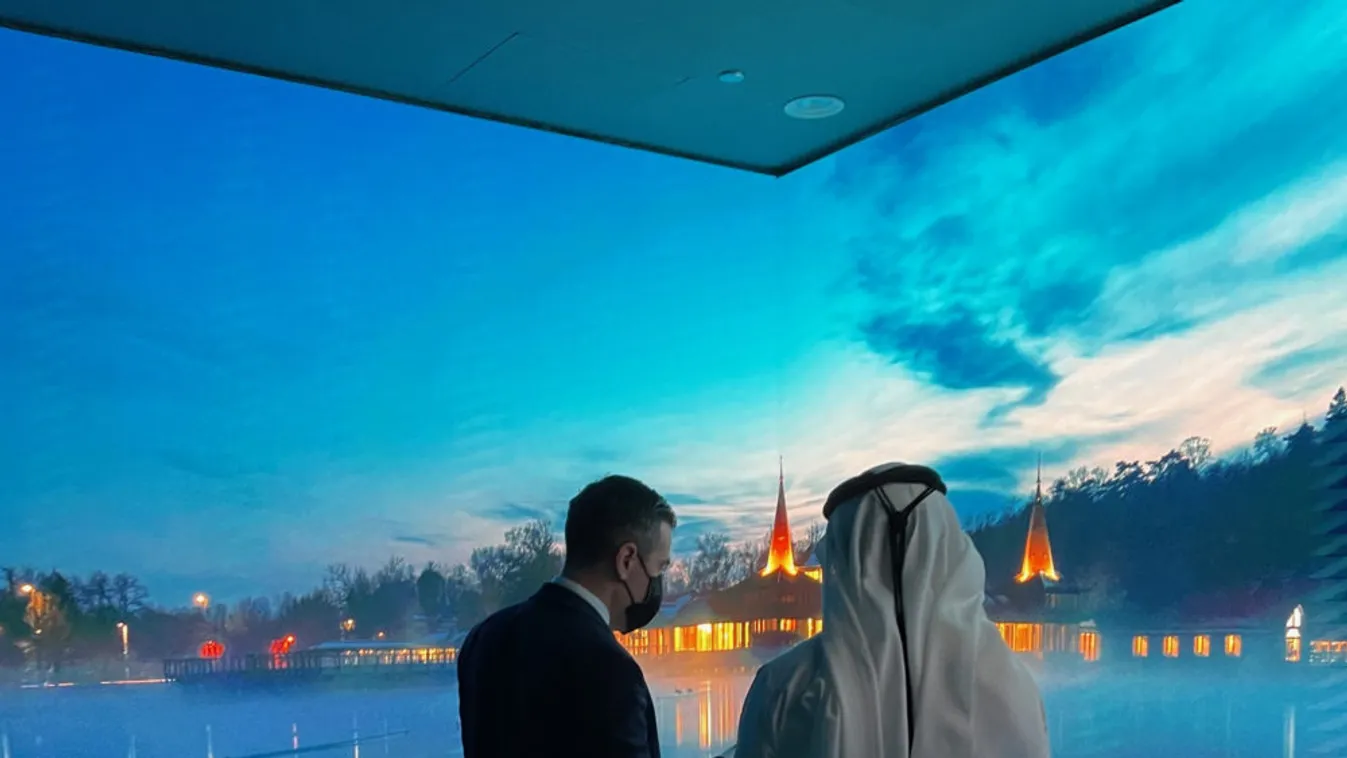 Dubaj koronahercege is meglátogatta a Magyar Pavilont