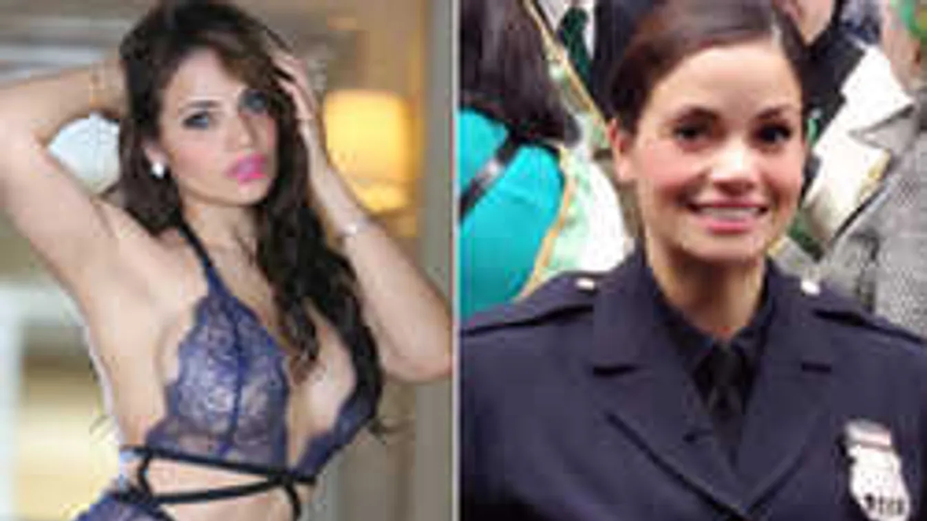 A világ legszexibb rendőrnője úgy vetkőzik, mint a profik!