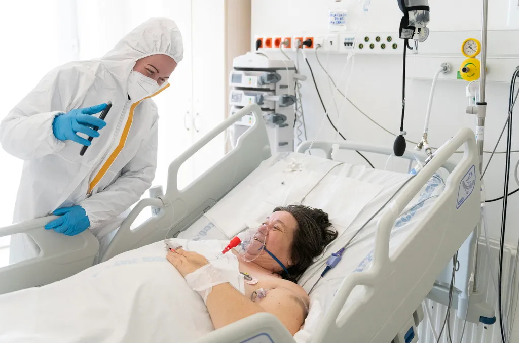 Koronavírus - Fertõzött betegek számára kialakított osztá