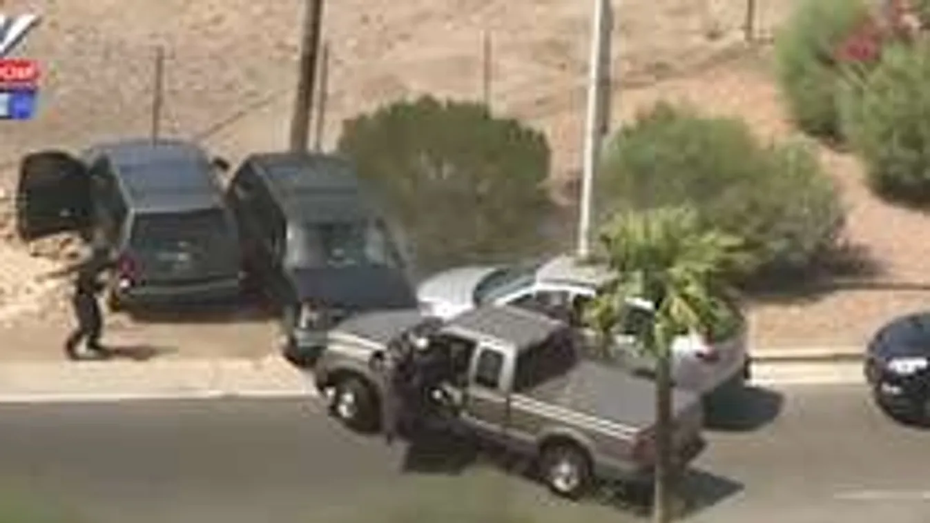 Hihetetlen: élő adásban ölték meg a bankrablót! - Videó