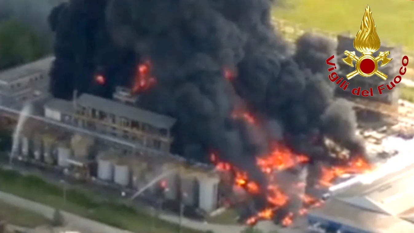 Nagy a baj: robbanás történt egy Velence közeli vegyigyárban