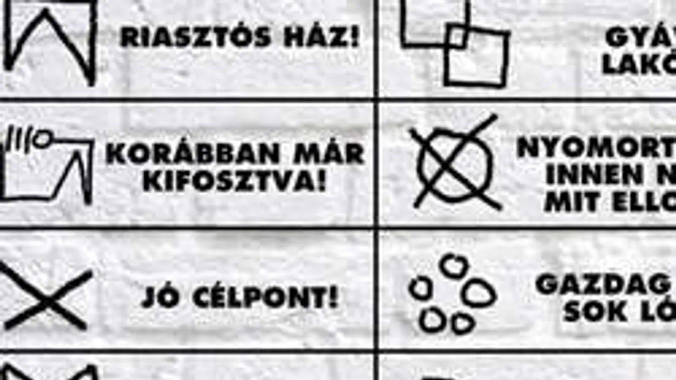 Így jelölik meg a kiszemelt lakásokat a betörők!