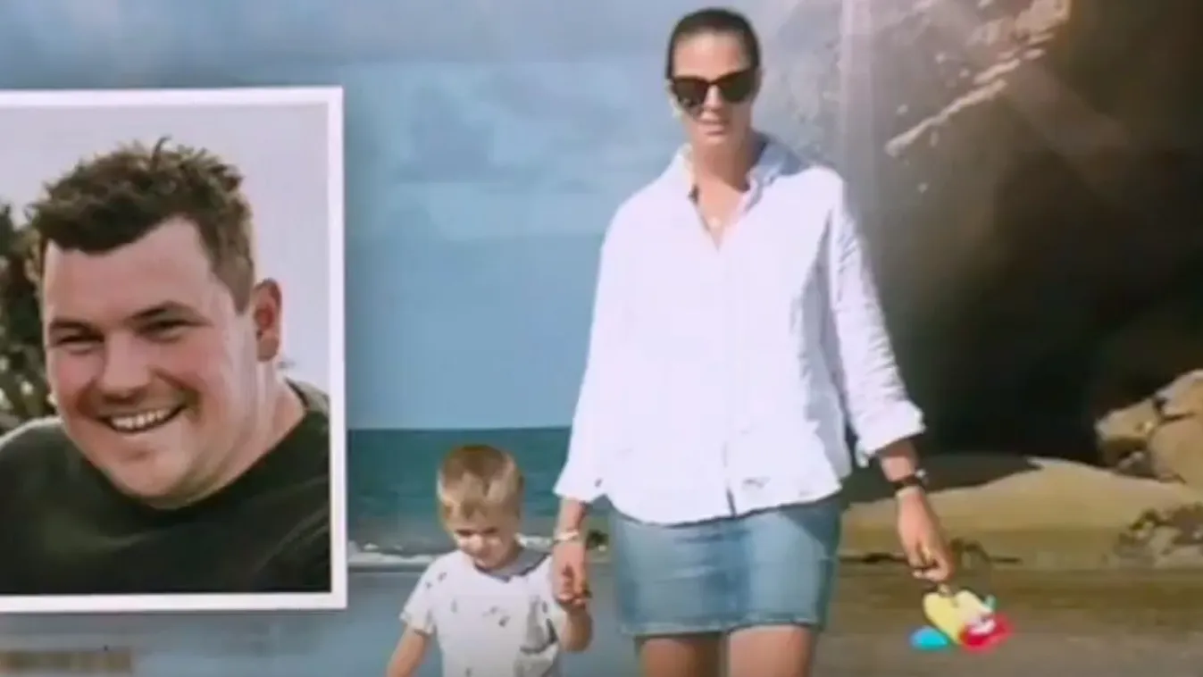Utolsó közös fotó: 2 éves kisfia is végignézhette az apja tragédiáját