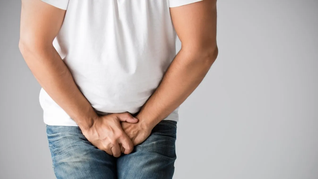 Man in Need to Urinate