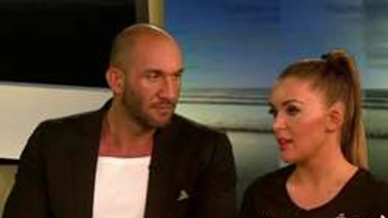 Berki és Hódi Pamela az RTL felé tart