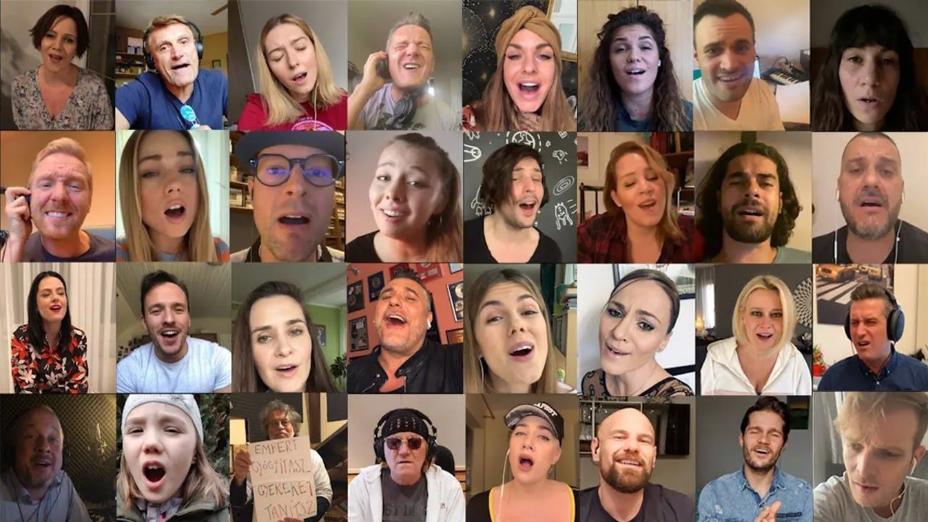 Micsoda összefogás, dalban köszönik meg a magyar énekesek a frontvonalban küzdők munkáját