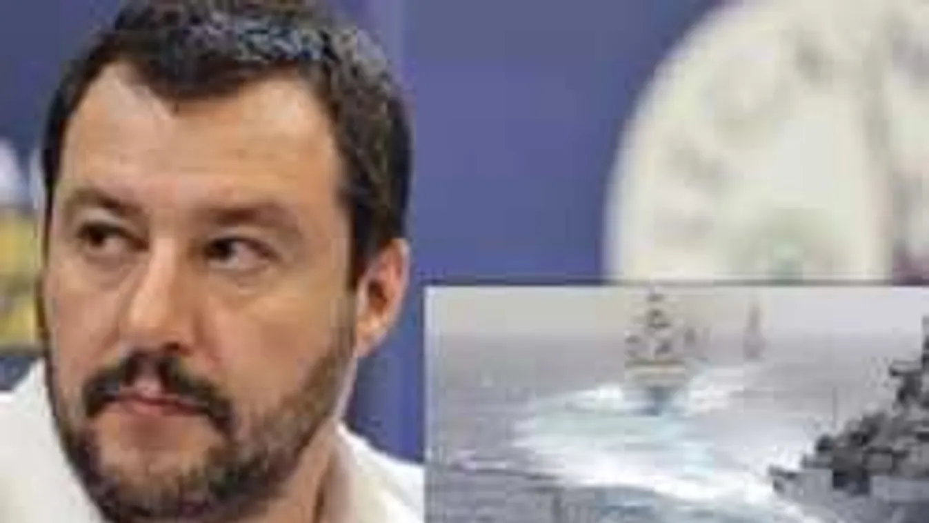 10 olasz hadihajót küld a líbiai partokhoz Matteo Salvini!