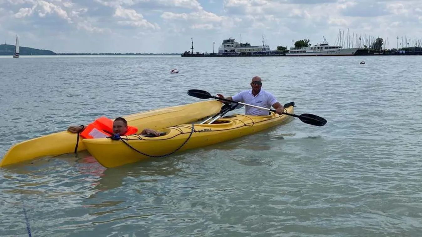 Hoppá! Életet mentett a Balatonnál Berki Krisztián