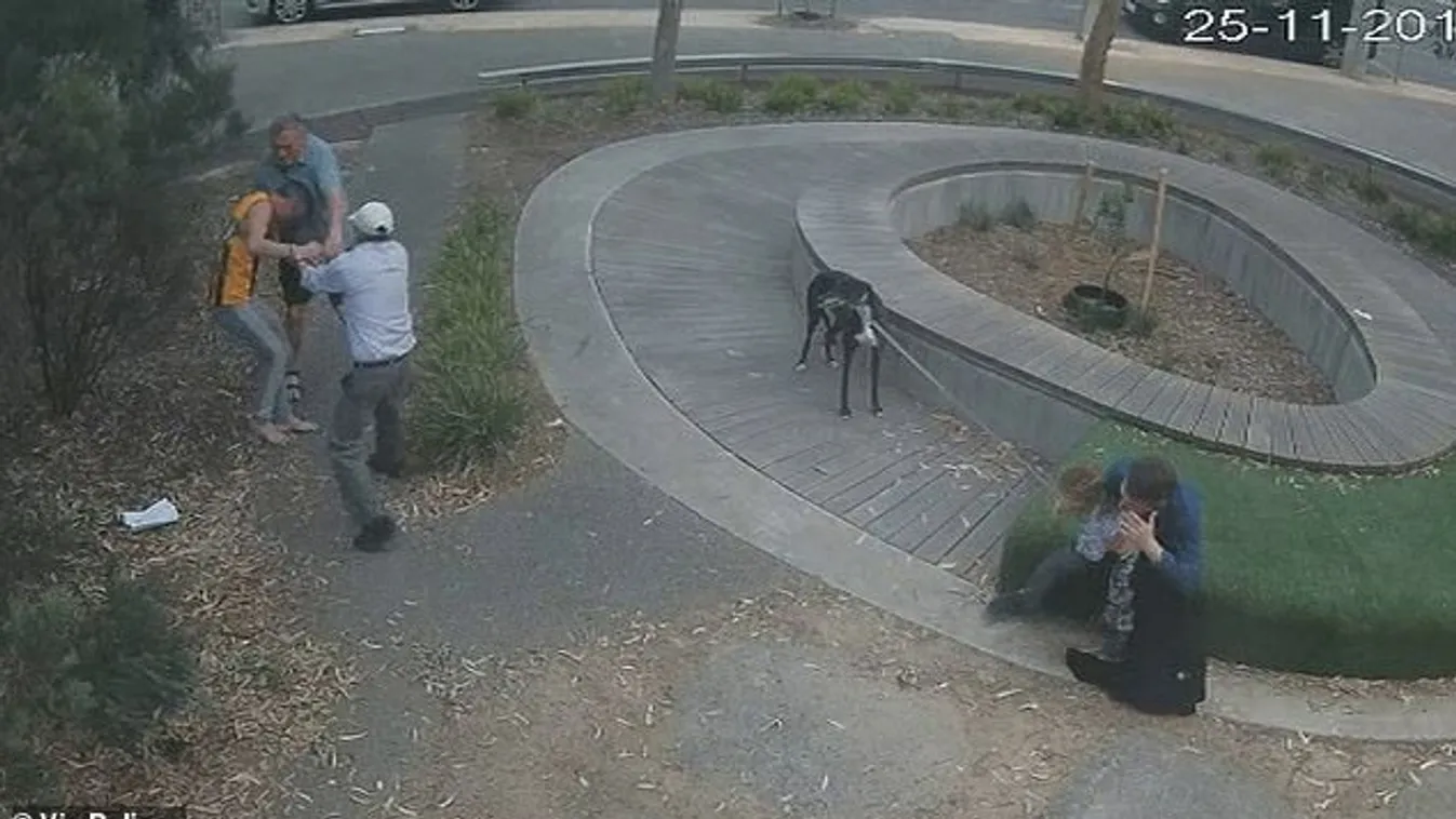 Megrázó felvétel: édesapja karjai közül szakították ki a kisfiút – videó