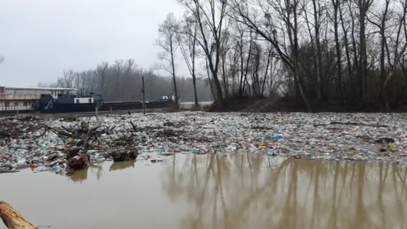 Árad a Tisza, ömlik a szemét.