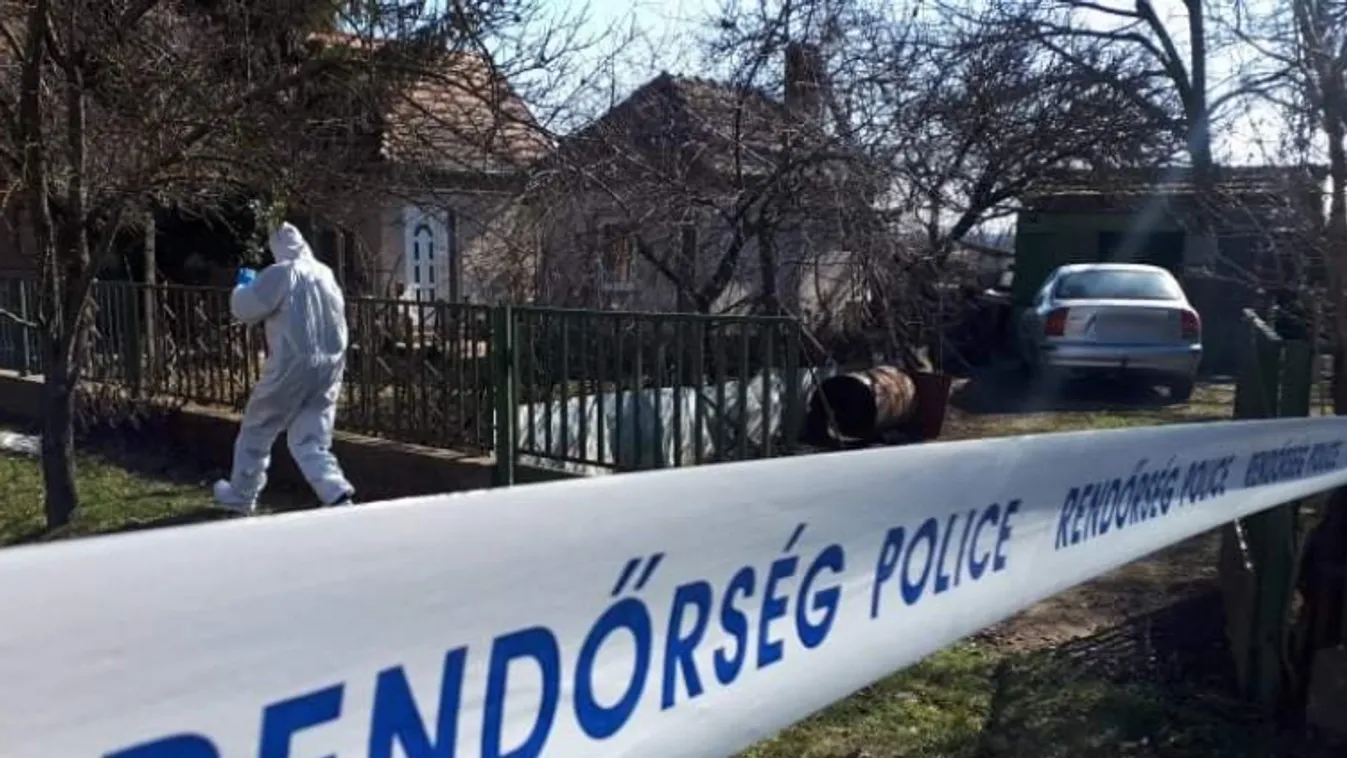A kislángi kettős gyilkos ügyében nyomozott a rendőrség