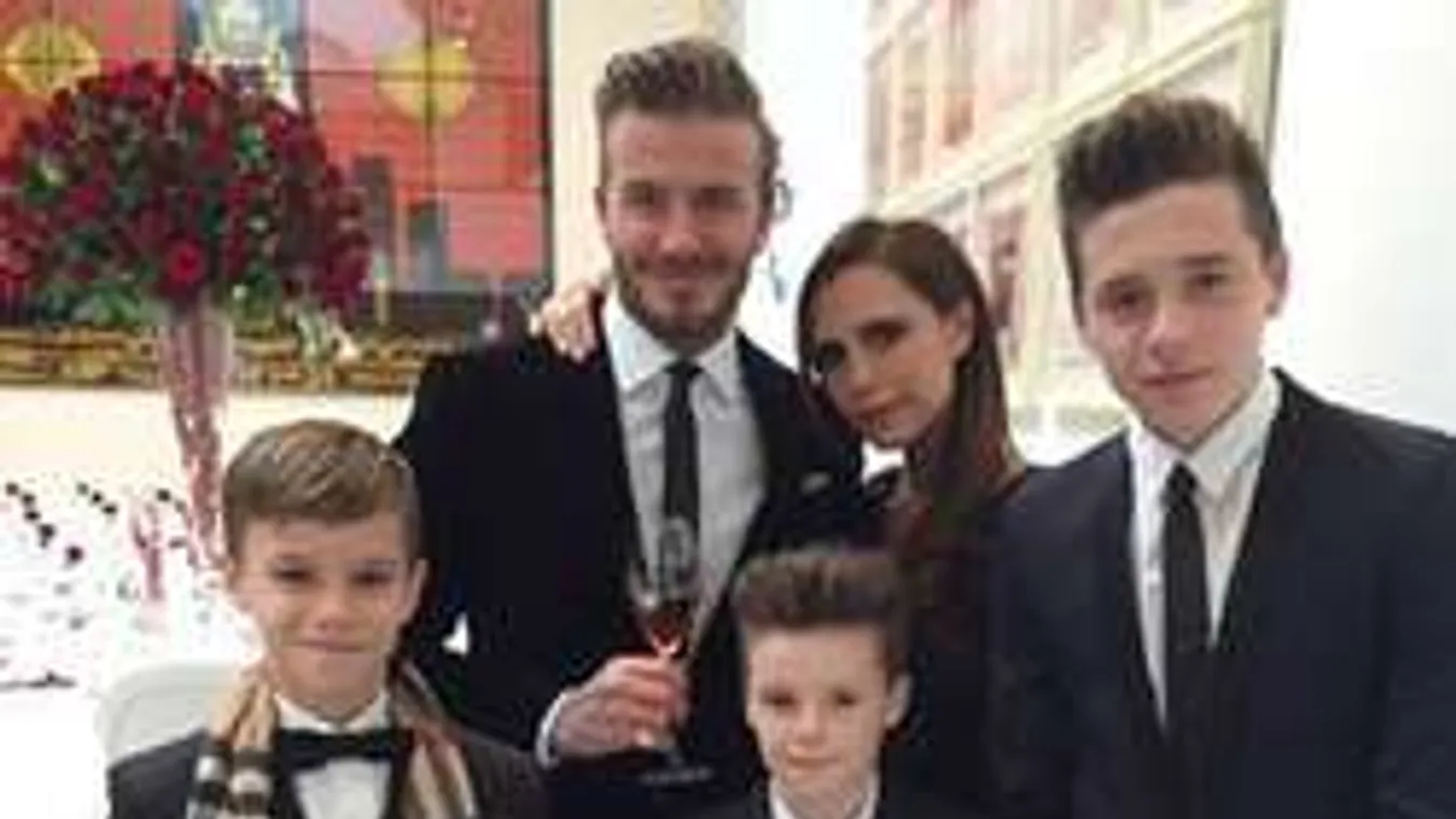 Elolvadsz a Beckham gyerekektől! - Fotó