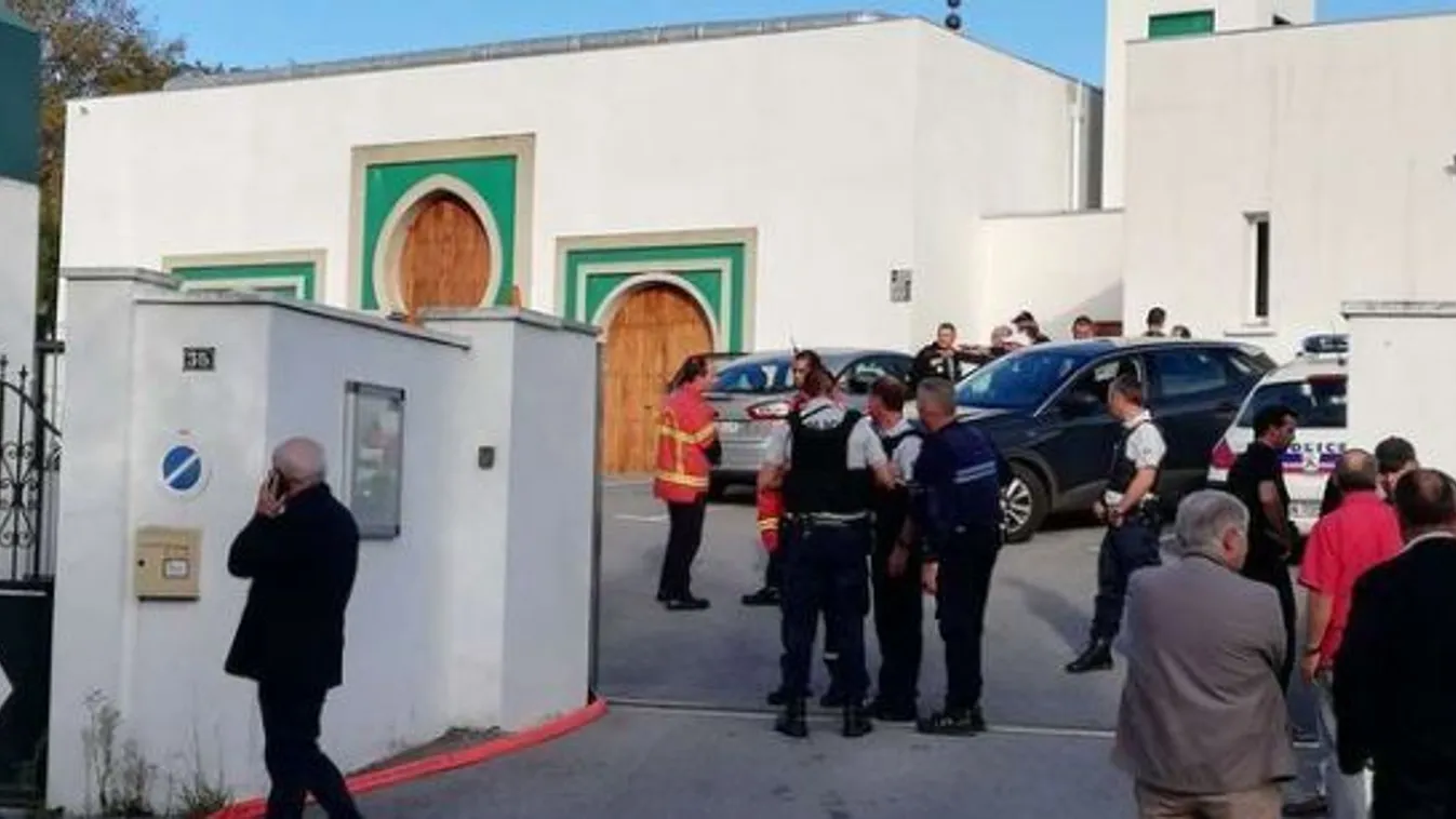 Robbanás és lövöldözés egy francia mecsetnél: teljes a készültség