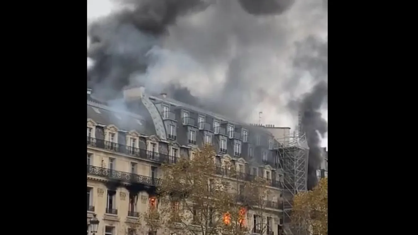 Most kaptuk a hírt: lángokban áll Párizs központja, történelmi épületek égnek