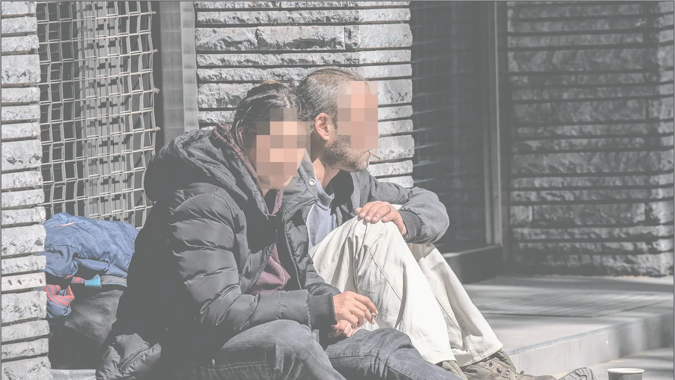 Döbbenet, mit művelnek egy 13. kerületi iskola mellett a hajléktalanok