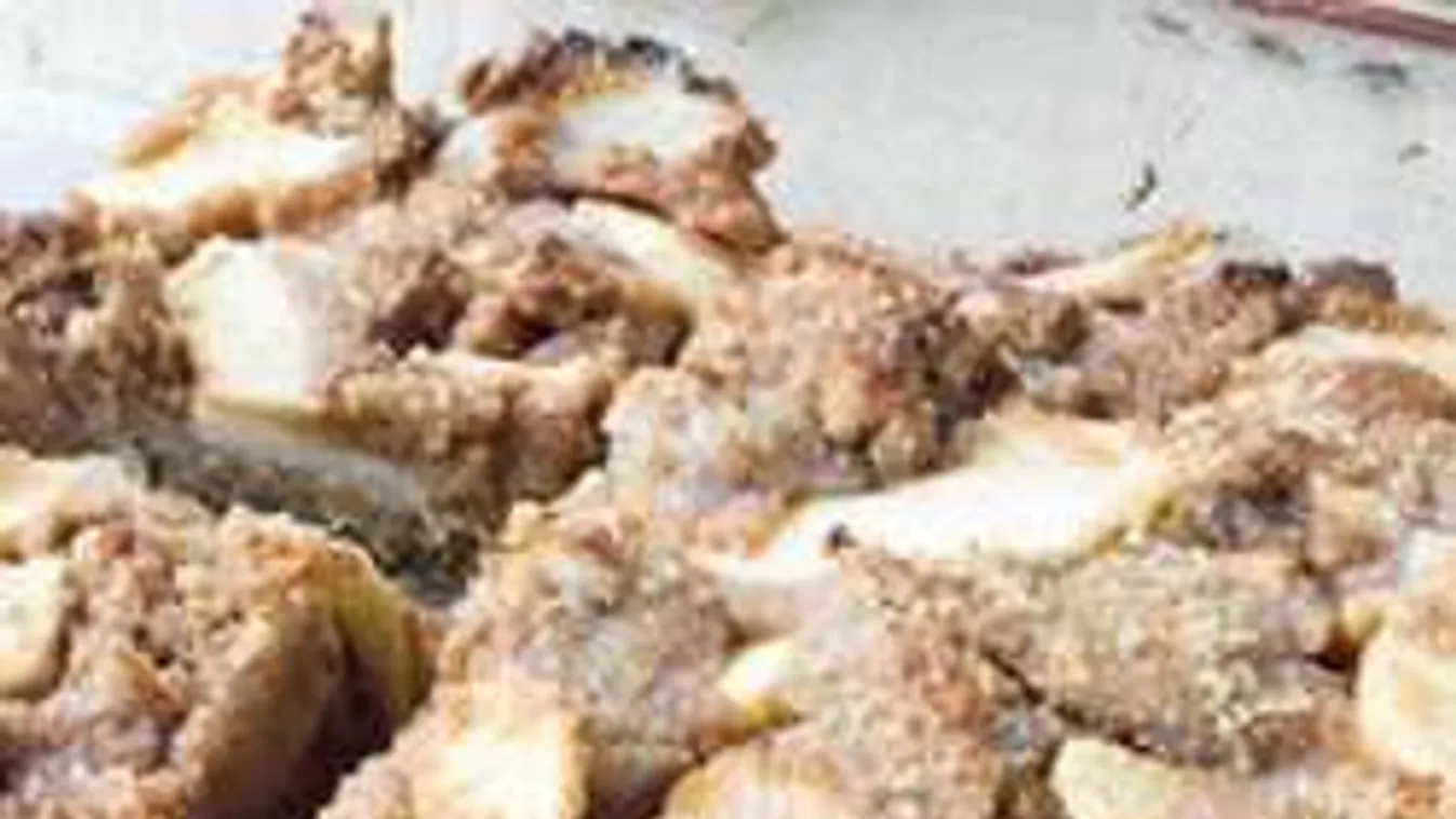 A legfinomabb almás morzsapite cukor és liszt nélkül