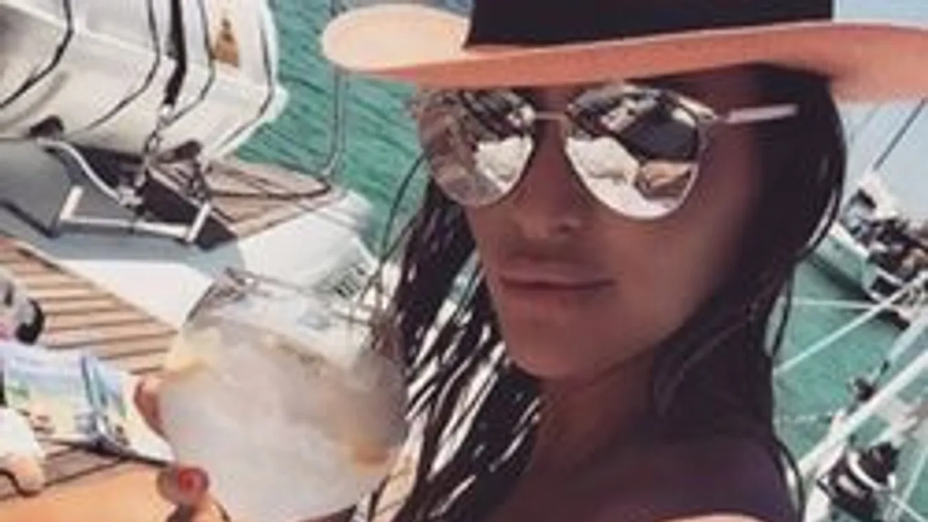 Zimány Linda a testével dobta fel Budapest legszebb panorámáját - Fotó