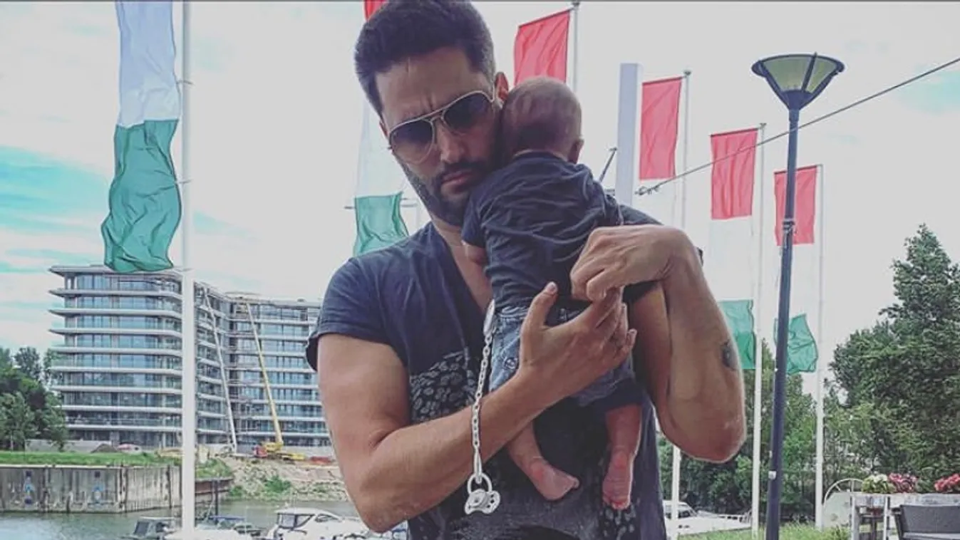 Megkapta a kötelező oltást: Így van most Király Viktor kisfia