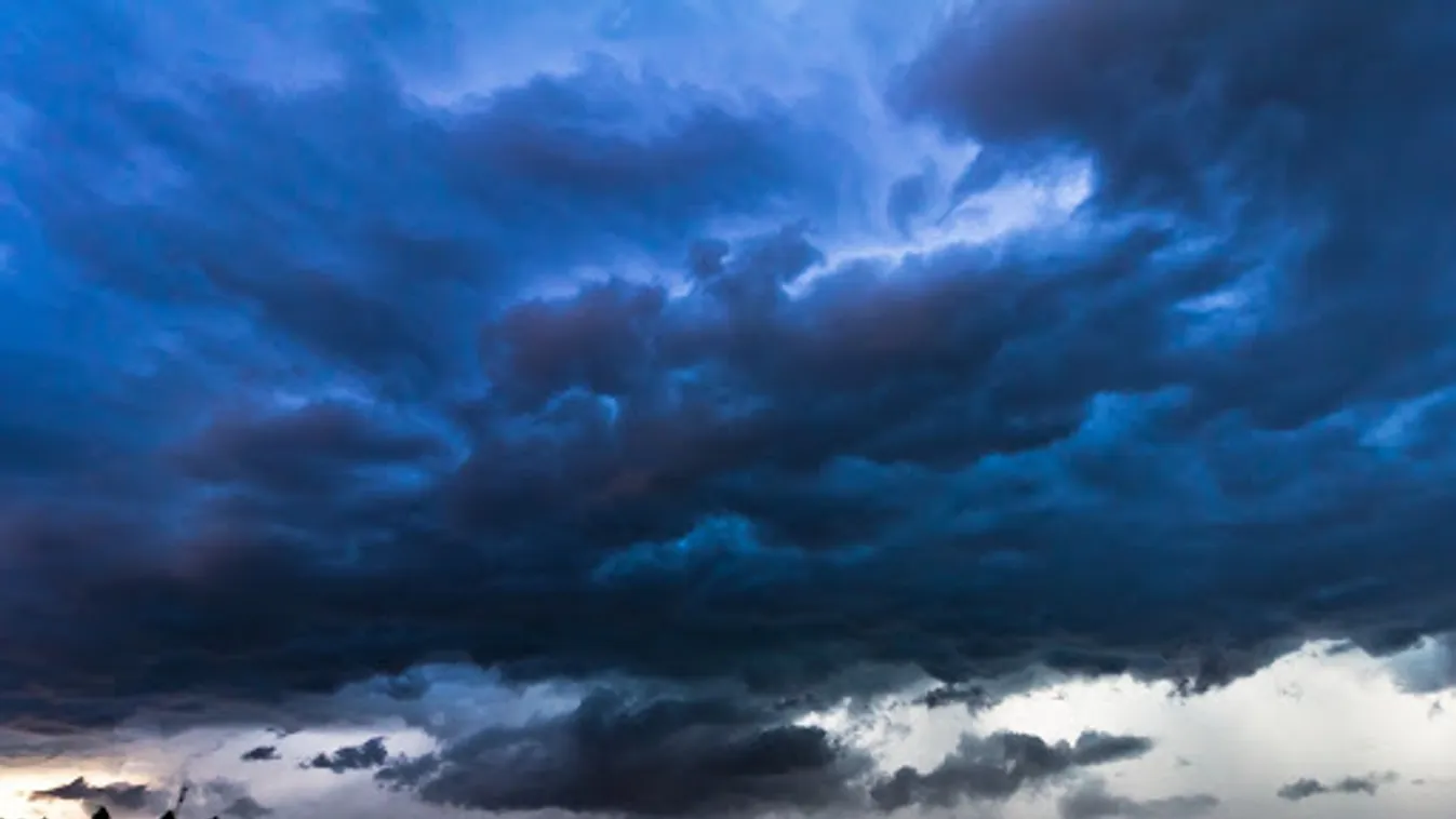 Éjszaka hidegfront tört ránk, de hamar el is vonul