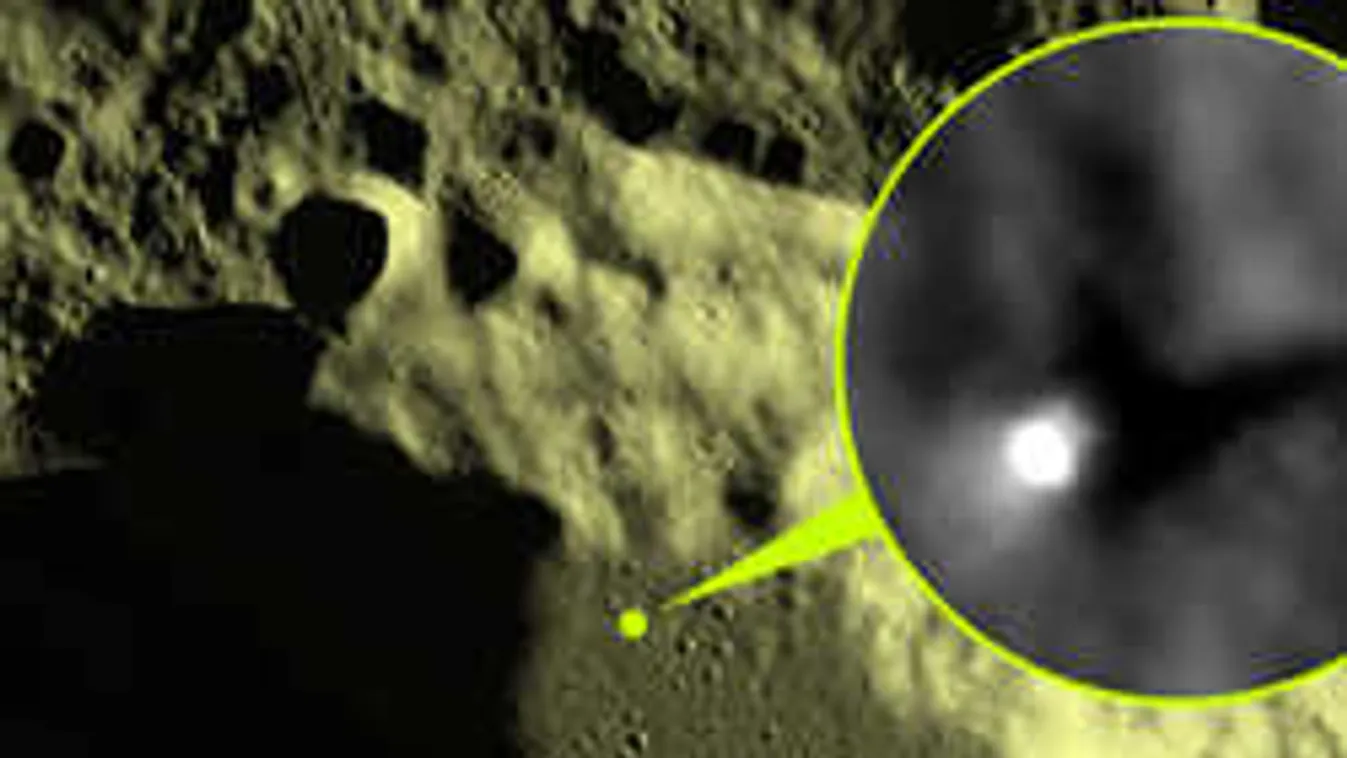 Rejtélyes, fénylő objektumot fedezett fel a Holdon egy magyar kutató