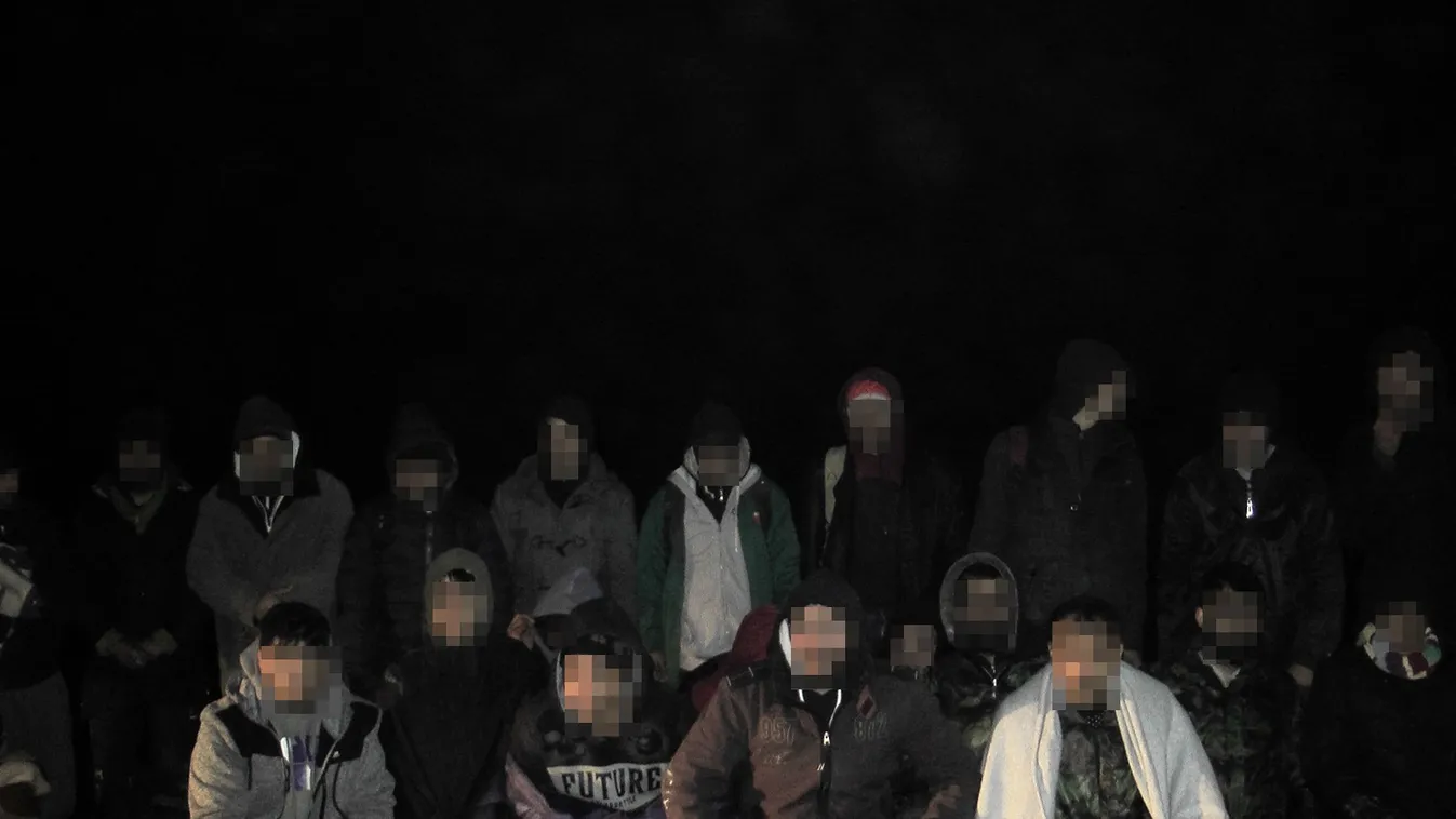 128 migránst fogtak a magyar rendőrök, új útvonalon özönlenek