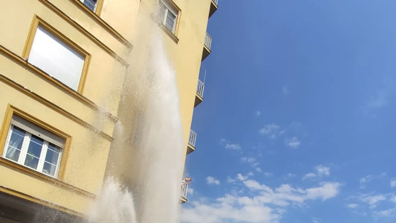 Megtaláltuk Buda egyetlen működő gejzírét – Fotó