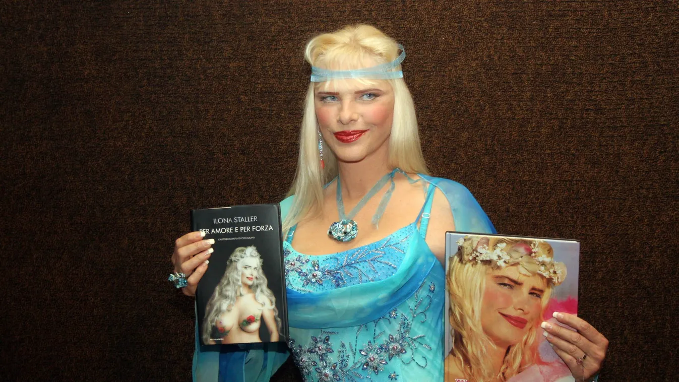 CICCIOLINA HOLDS PRESS CONFERENCE TO PRESENT III INTERNATIONAL EROTIC FAIR OF LISBON - PORTUGAL