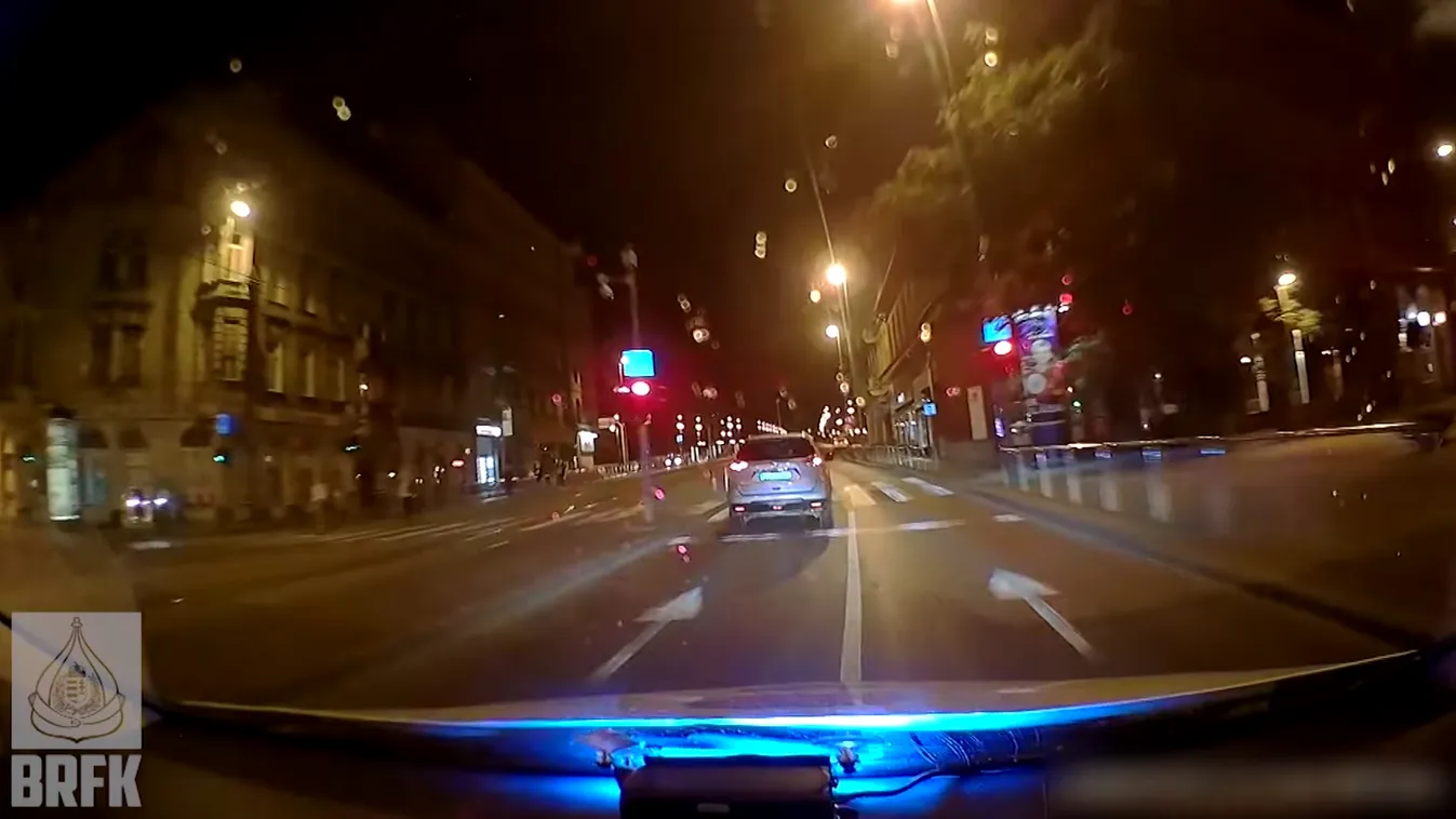 Ő fogta el a budapesti ámokfutót, aki 9 piroson hajtott át – fotó