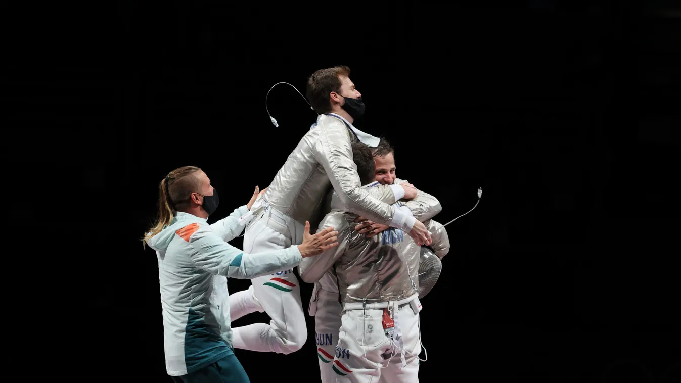 Végre önfeledten bulizott együtt Szilágyi Áron és csapata