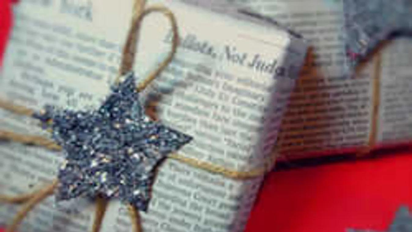 Elfogyott a karácsonyi csomagolópapír? Mutatjuk, mit lehet tenni