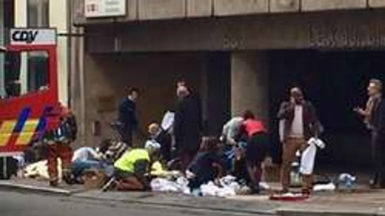 Így látta a brüsszeli metrórobbantás szemtanúja a merényletet