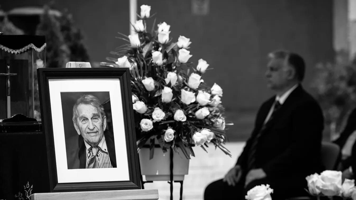 Orbán Viktor részt vett a búcsúztatón