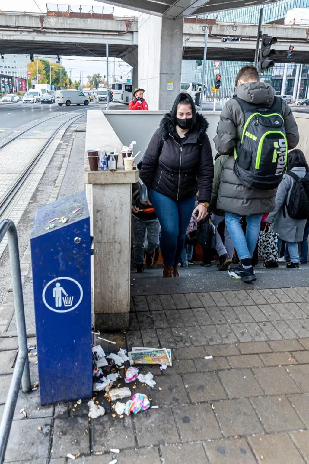 Kötelező maszkviselés BKK