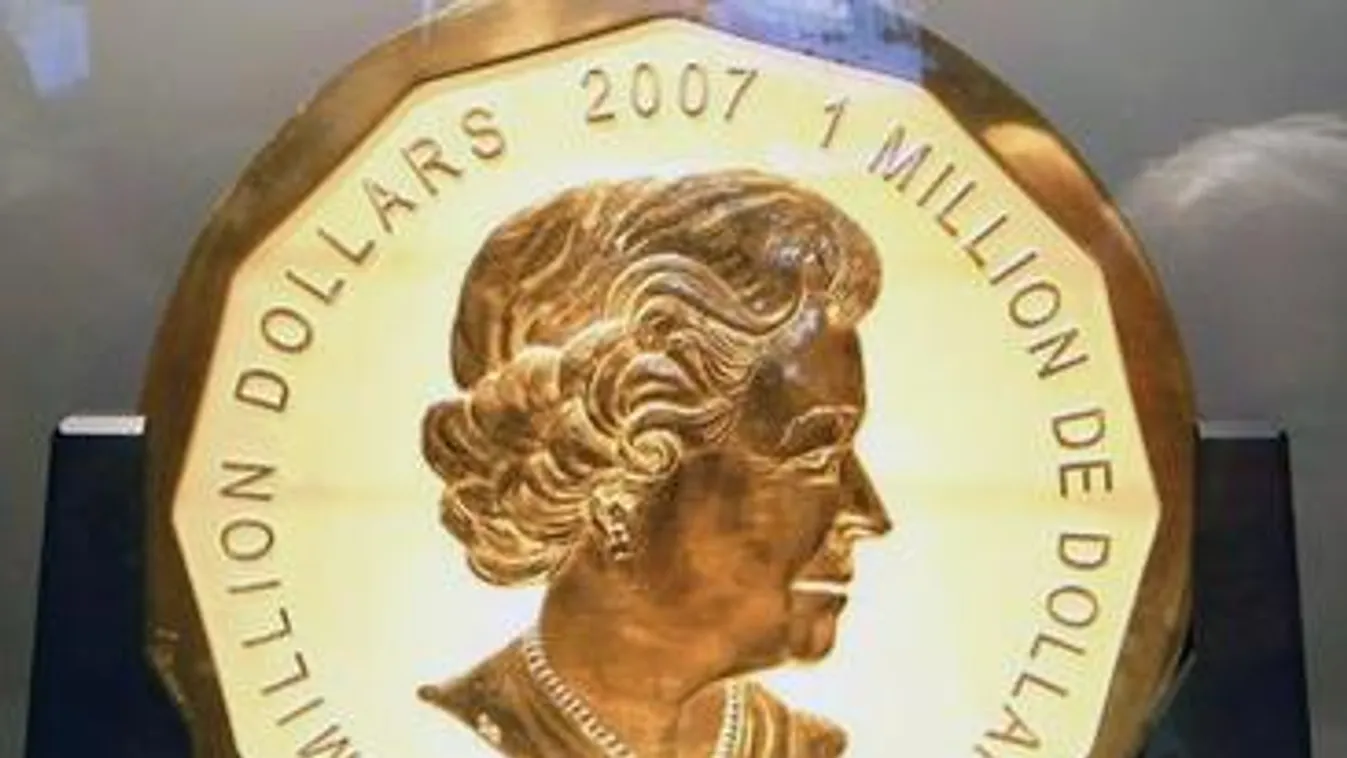 Százkilós aranyérmet lopott egy arab bűnbanda