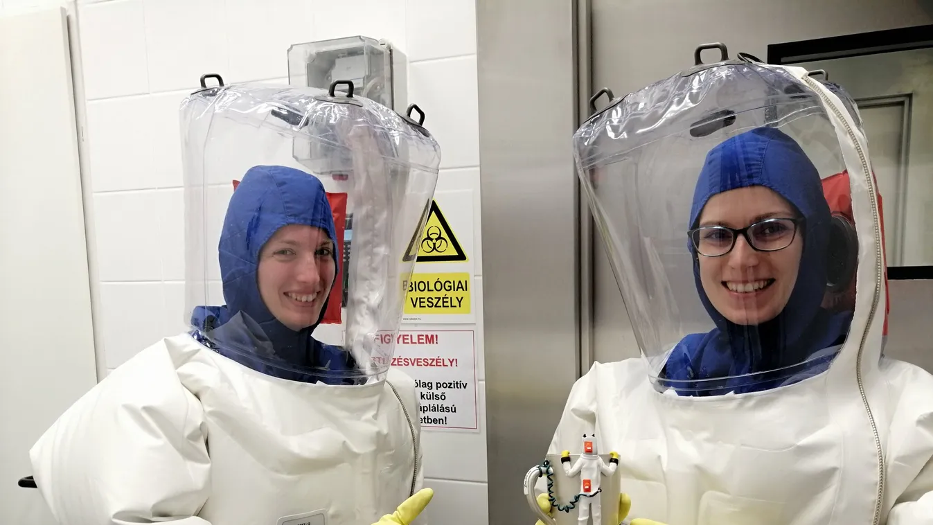 Így élik túl a járványt a Virológiai Nemzeti Laboratórium szakemberei