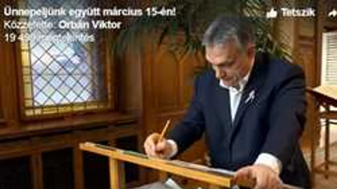 Orbán Viktor: Ünnepeljünk együtt március 15-én!