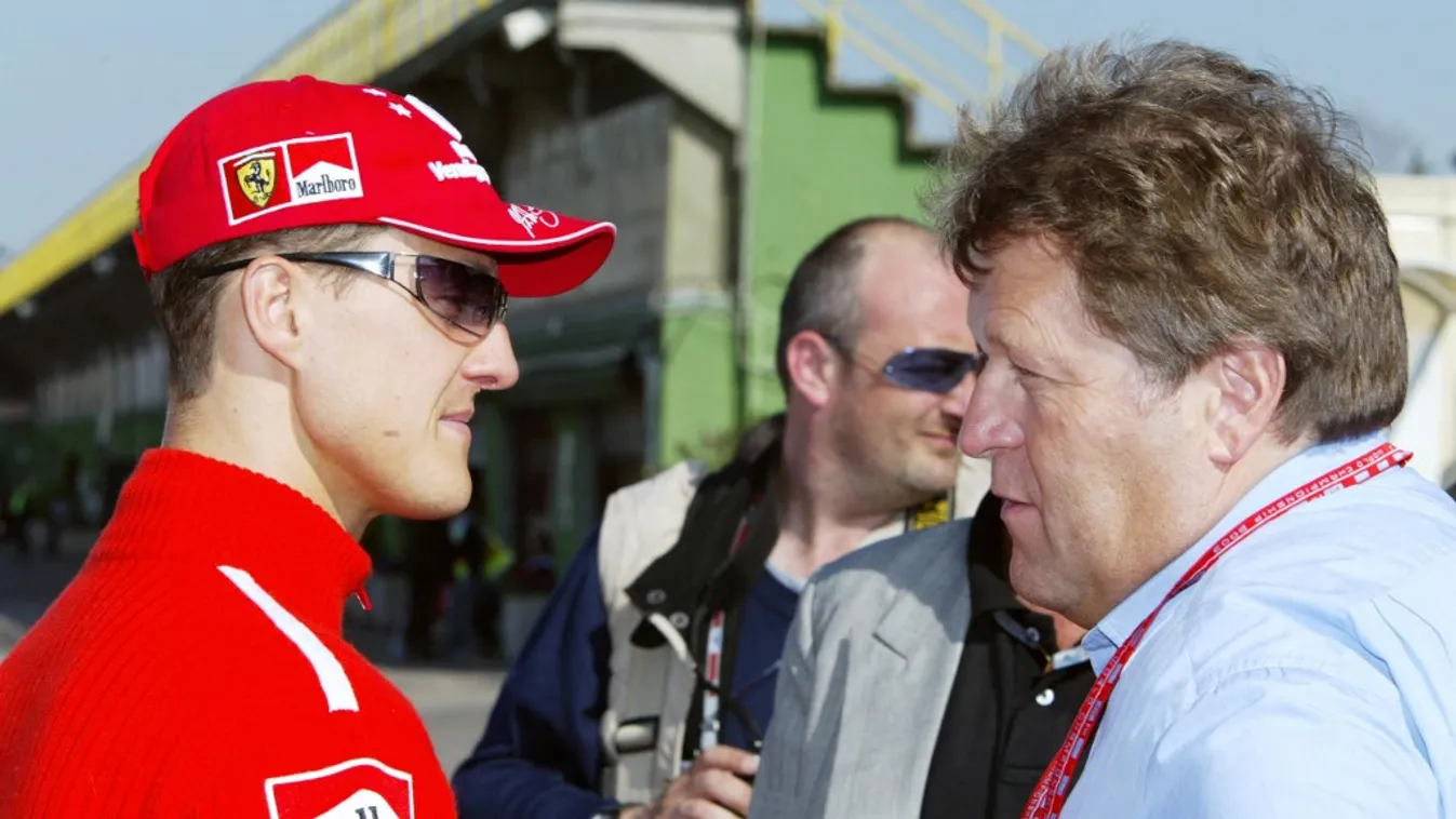 Schumacher (balra) és Haug 2003-ban