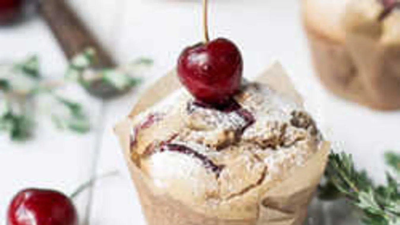 Ez a liszt nélküli sütemény most az internet sztárja: paleo meggyes muffin