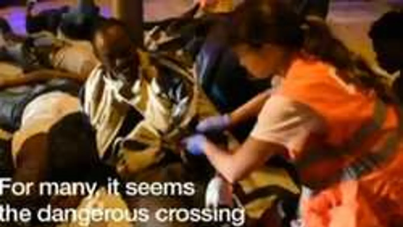 Lebontanák a Spanyolországot délről védő kerítést